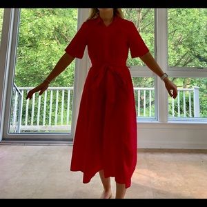 Hot pink jcrew dress- new w tags!!